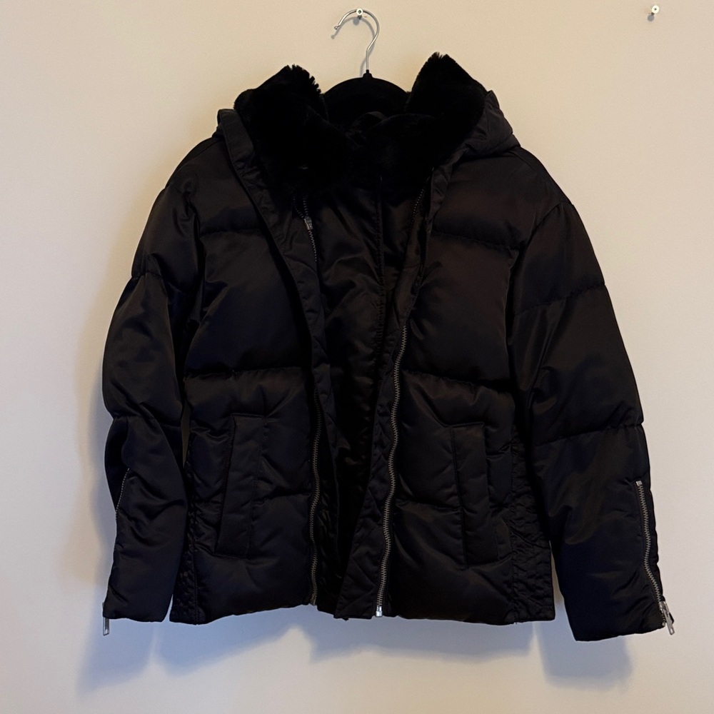 All Saints convertible puffer.